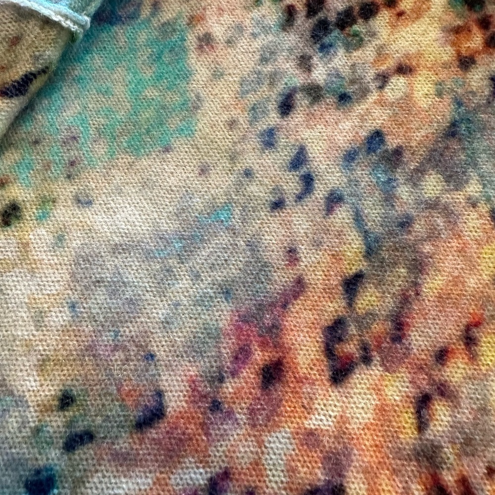 Pilcro Alani cashmere crew neck cropped sweater size L - Picture 4 of 5